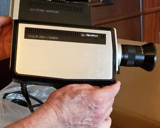 Quasar Color Video Camera Model #VK720RQ with Electronic Viewfinder $95