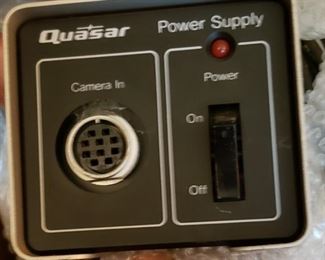 Quasar Model #VA610RQ Video Cassette Recorder in Case with Power Supply Model# KT531RF Owners Manual & More Call