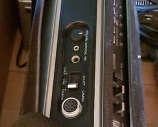 Quasar Model #VA610RQ Video Cassette Recorder in Case with Power Supply Model# KT531RF Owners Manual & More Call