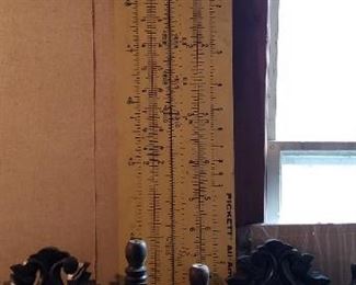 Super Rare 7' Picket Slide Ruler (listing on eBay) $995