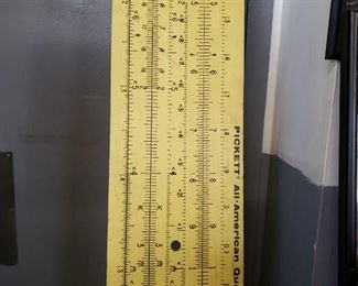 Super Rare 7' Picket Slide Ruler (listing on eBay) $995