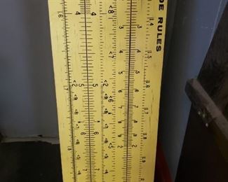 Super Rare 7' Picket Slide Ruler (listing on eBay) $995