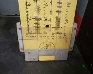 Super Rare 7' Picket Slide Ruler (listing on eBay) $995