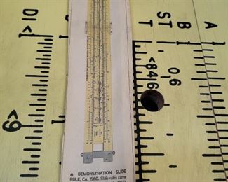 Super Rare 7' Picket Slide Ruler (listing on eBay) $995