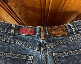 100th anniversary Coca Cola denim jeans 