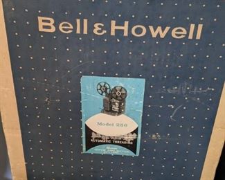 REMOVED BY FAMILY : Bell & Howell Projector, Model 256