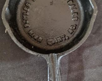 Cast Iron Advertising Ashtray: Boyles Furniture Sales, High Point, NC
