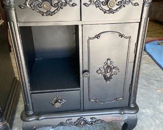Black 3 drawer Cabinet