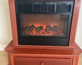 Heat Surge Fireplace, works, like new.
