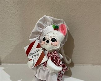 Annalee Christmas Candy Mouse