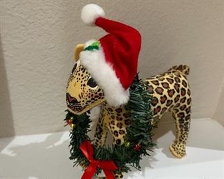 Annalee Yuletide Leopard