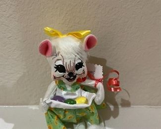 Annalee Easter Egg Gathering Mouse