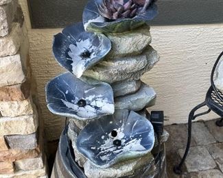 All water features have been tested, work properly, and will be running during sale hours.