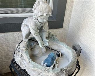 All water features have been tested, work properly, and will be running during sale hours.