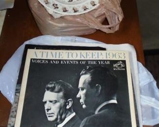 POLITCAL BOOKS RECORDS  PLATES