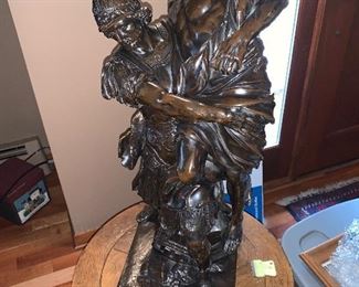 Superb bronze Signed