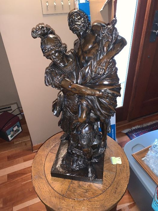 Superb bronze Signed