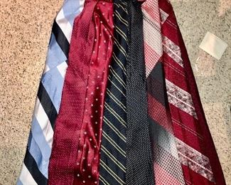 Skirt made from vintage neck ties