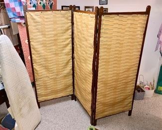 Antique room divider panels