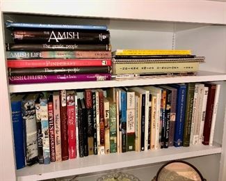 Lots of books on the Amish