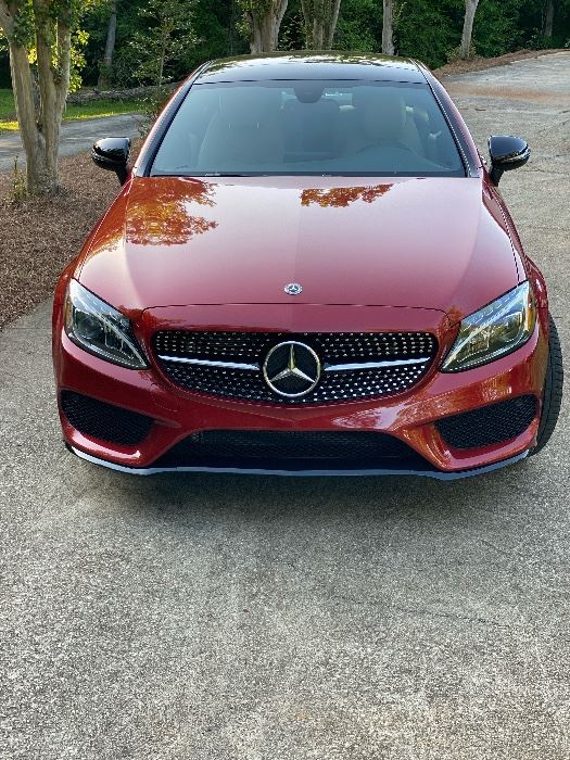 2018 Mercedes-Benz C 300 coupe. PERFECT SHOWROOM CONDITION with only 3,155 original miles!!