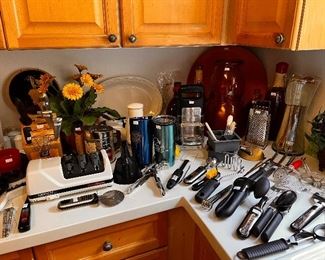 cooking utensils, electric knife sharpener