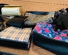 Designer and vintage handbags . 