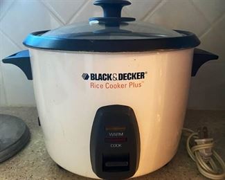 Black and Decker Rice Cooker Plus