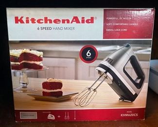 KitchenAid 6 Speed Hand Mixer