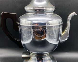 Stainless steel coffee pot