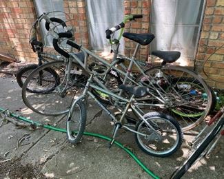 Vintage Adult and Childrens Bikes