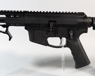 Foxtrot Mike Products FMP-9 9mm Pistol SN# 9-05758, With 50-Rd Drum Mag, Adjustable Stock
