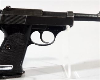 Walther/ IO Inc P38/ P1 9mm Pistol SN# 155807BW, With Holsters And Paperwork, In Box
