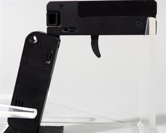 Trailblazer Firearms Lifecard .22 WMR Pistol SN# 36699, With Leather Sleeve And Paperwork, NIB
