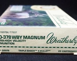 .30-378 Weatherby Magnum Ammo, Approx 20 Rds, Local Pickup Only
