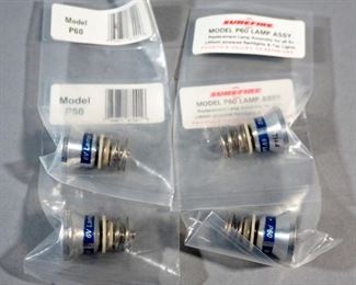 Surefire P60 Lamp Assemblies, Qty 4
