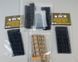 BCM Keymod Rail Panels, Assorted Sizes And Colors
