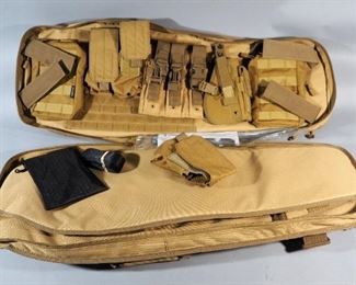 FunanaSun Tactical Bag With Multiple Interior Pouches, Holster, Mag Holders, D-Rings, Swivel Hooks And More
