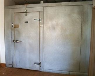 Geldback commercial kitchen freezer. Viewing during sale hours is available upon request.
