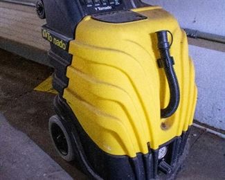 Tornado floor scrubber. Viewing during sale hours is available upon request.