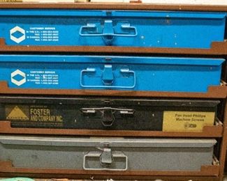Tools and part boxes. Contents as listed on exterior. Viewing during sale hours is available upon request.