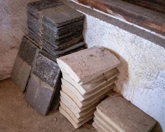 Roofing tiles. Viewing during sale hours is available upon request.