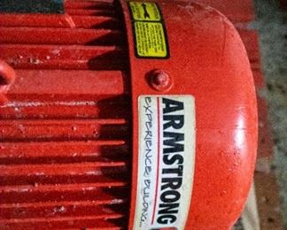 Armstrong Pump 4380 1.5X1.5X6. Viewing during sale hours is available upon request.