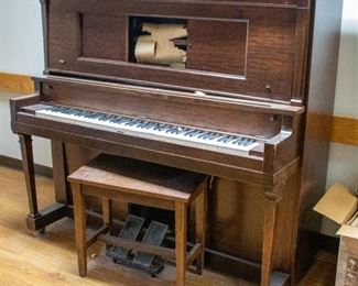 Antpusat & Co. Player Piano. Viewing during sale hours is available upon request.