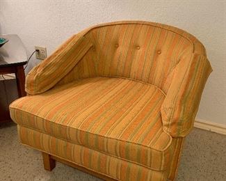 mid century club chair