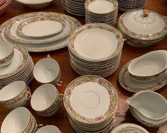 Victoria china, made in Czechoslovakia