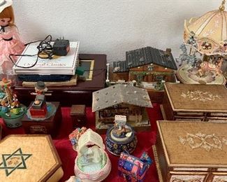 music box collection