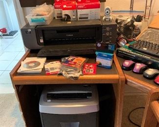 printer, shredder