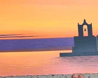 ASK TO SEE THIS UNFRAMED SERIGRAPH "Golden Arrival" by Igor Medvedev- signed, numbered, with certificate