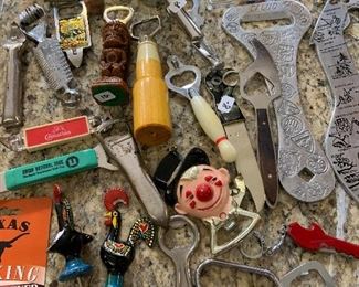 collection of can openers